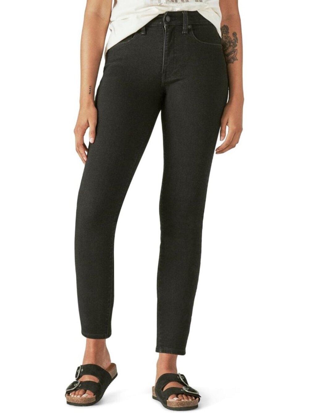 High Rise Curvy Skinny Jeans for Women - Flattering Fit, Stylish Denim, Size